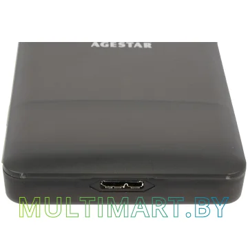 Бокс для жесткого диска AgeStar 31UBCP3 (черный) картинка 3